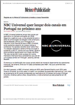 Meios e Publicidade - versão para impressão