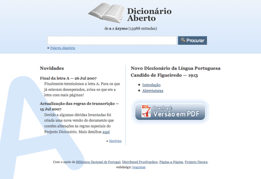 Dicionário Aberto