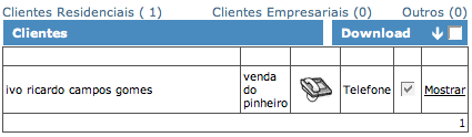 Resultados de uma pesquisa no site 1820.pt