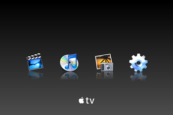 Store&Play com interface AppleTV