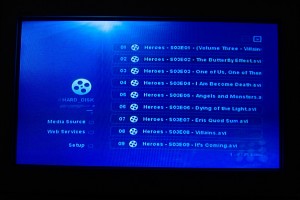 Popcorn Hour - Skin padrão